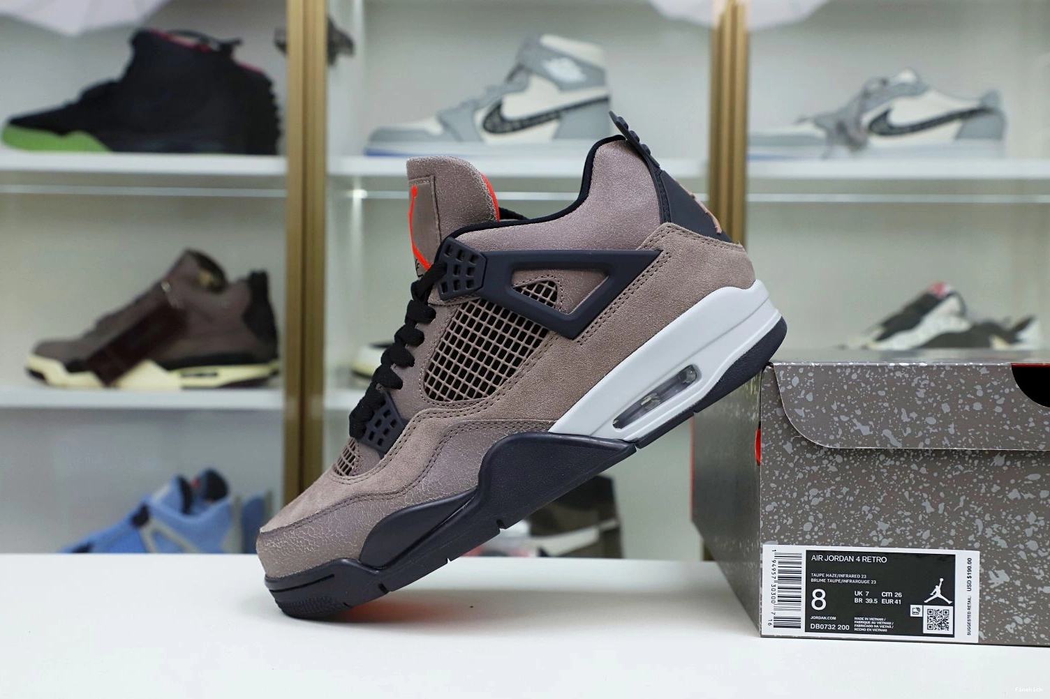 RETRO HAZE' JORDAN 4 AIR 'TAUPE 0920